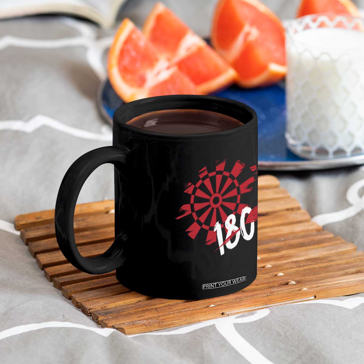 Triple 20 Master Dartist Coffee Mug Funny Pub Games Drinking Gift - Print Your Wear