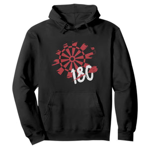 Triple 20 Master Dartist Hoodie Funny Pub Games Drinking Gift TS12 Black Print Your Wear