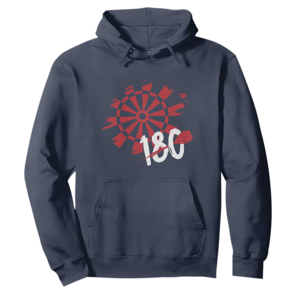 Triple 20 Master Dartist Hoodie Funny Pub Games Drinking Gift TS12 Navy Print Your Wear