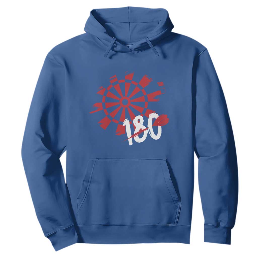 Triple 20 Master Dartist Hoodie Funny Pub Games Drinking Gift TS12 Royal Blue Print Your Wear