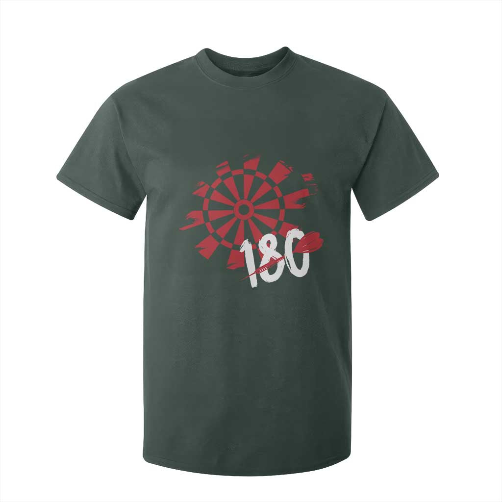 Triple 20 Master Dartist T Shirt For Kid Funny Pub Games Drinking Gift TS12 Dark Forest Green Print Your Wear