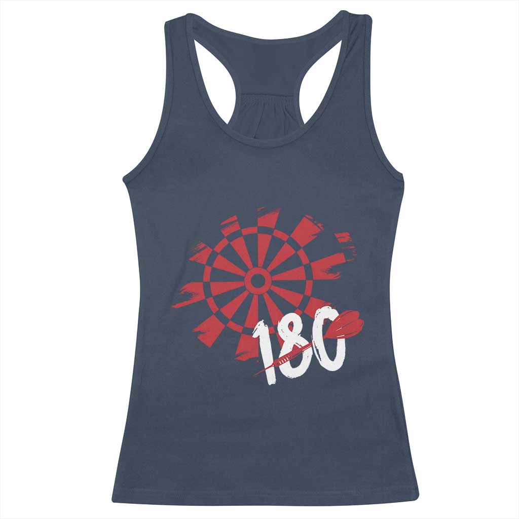 Triple 20 Master Dartist Racerback Tank Top Funny Pub Games Drinking Gift TS12 Navy Print Your Wear