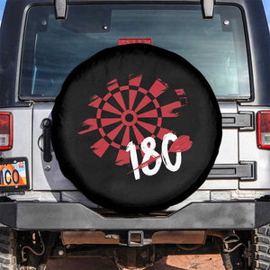 Triple 20 Master Dartist Spare Tire Cover Funny Pub Games Drinking Gift TS12 No hole Black Print Your Wear