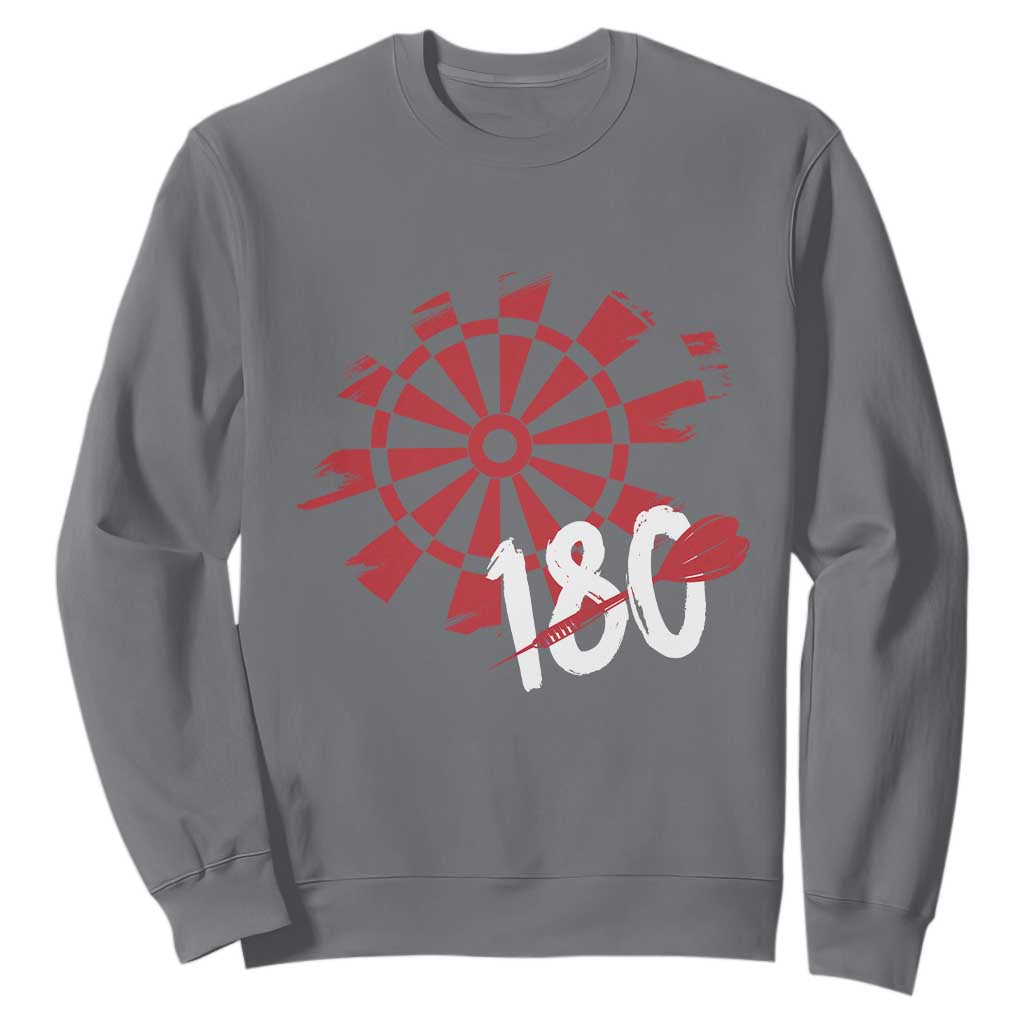 Triple 20 Master Dartist Sweatshirt Funny Pub Games Drinking Gift TS12 Charcoal Print Your Wear