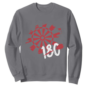 Triple 20 Master Dartist Sweatshirt Funny Pub Games Drinking Gift TS12 Charcoal Print Your Wear