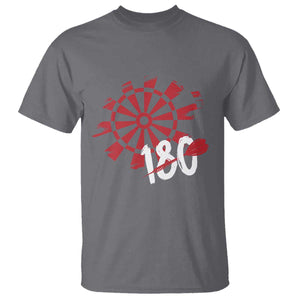 Triple 20 Master Dartist T Shirt Funny Pub Games Drinking Gift TS12 Charcoal Print Your Wear