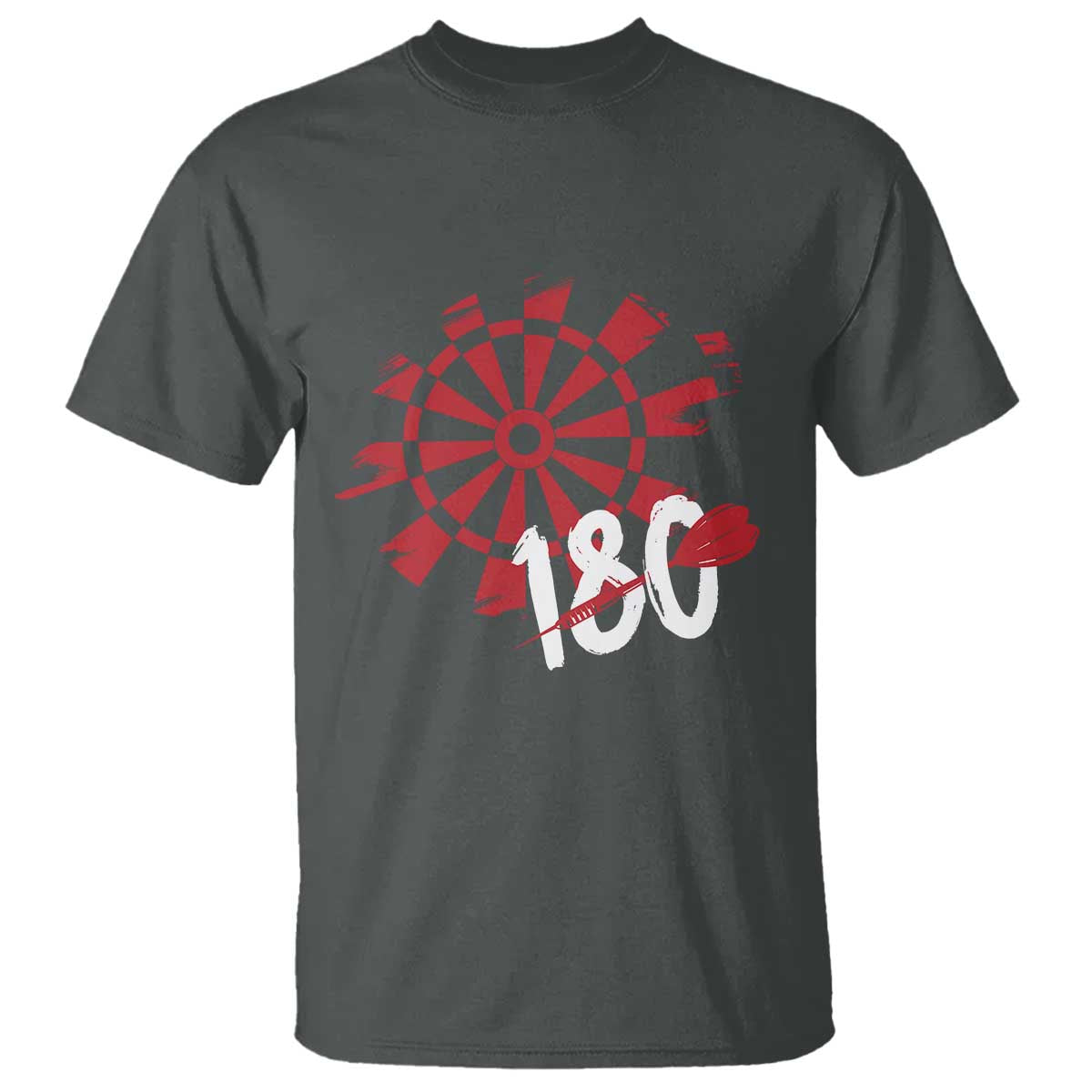 Triple 20 Master Dartist T Shirt Funny Pub Games Drinking Gift TS12 Dark Heather Print Your Wear