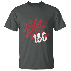 Triple 20 Master Dartist T Shirt Funny Pub Games Drinking Gift TS12 Dark Heather Print Your Wear