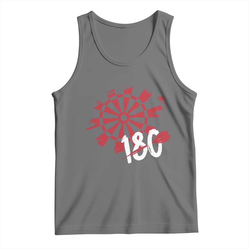 Triple 20 Master Dartist Tank Top Funny Pub Games Drinking Gift TS12 Black Heather Print Your Wear