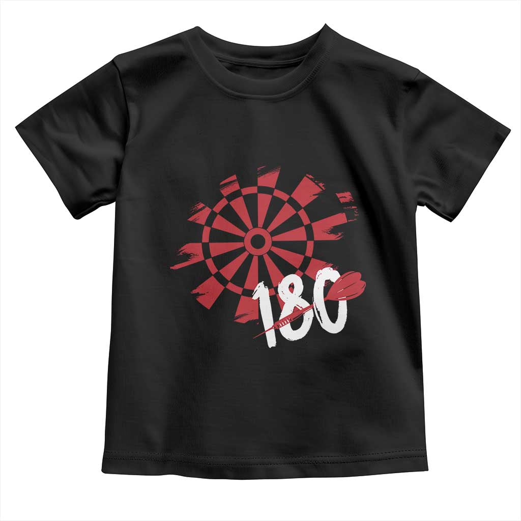 Triple 20 Master Dartist Toddler T Shirt Funny Pub Games Drinking Gift TS12 Black Print Your Wear