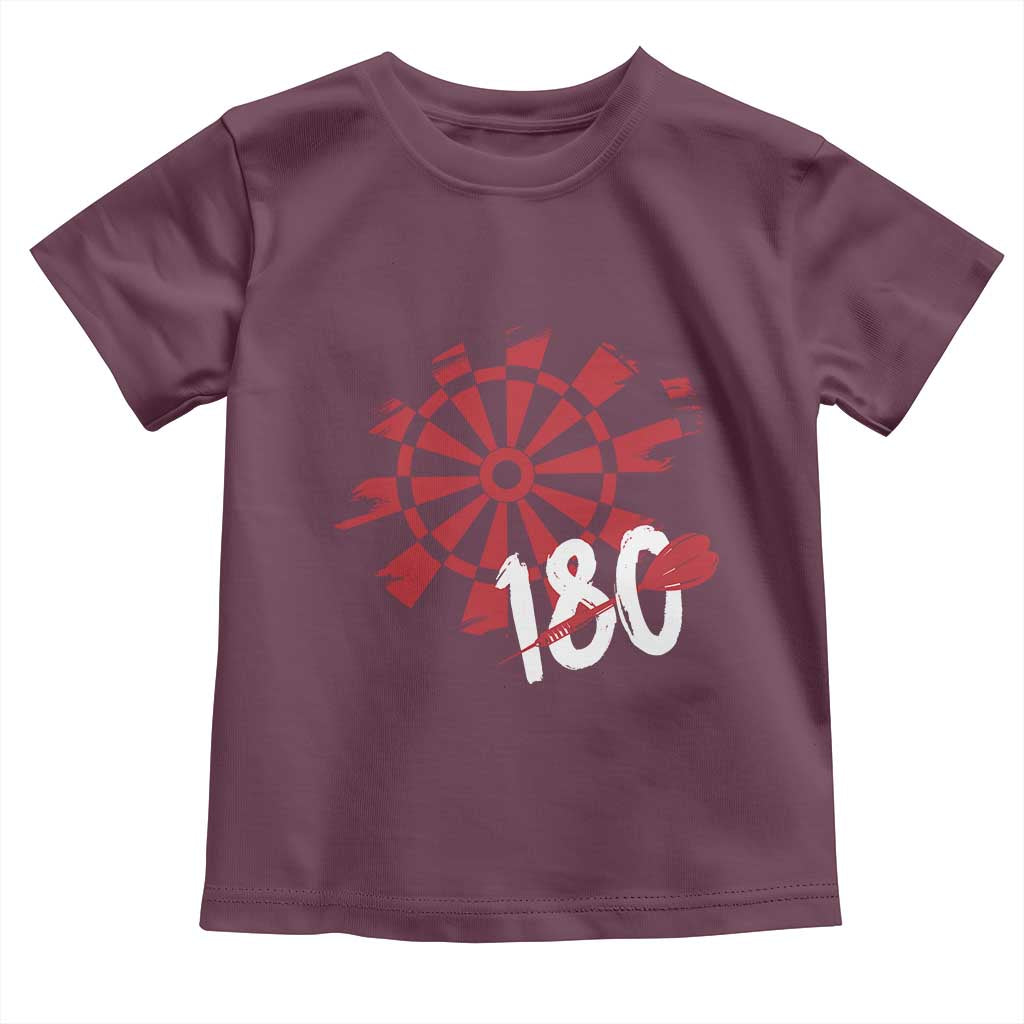 Triple 20 Master Dartist Toddler T Shirt Funny Pub Games Drinking Gift TS12 Maroon Print Your Wear