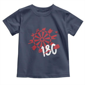 Triple 20 Master Dartist Toddler T Shirt Funny Pub Games Drinking Gift TS12 Navy Print Your Wear