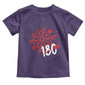 Triple 20 Master Dartist Toddler T Shirt Funny Pub Games Drinking Gift TS12 Purple Print Your Wear