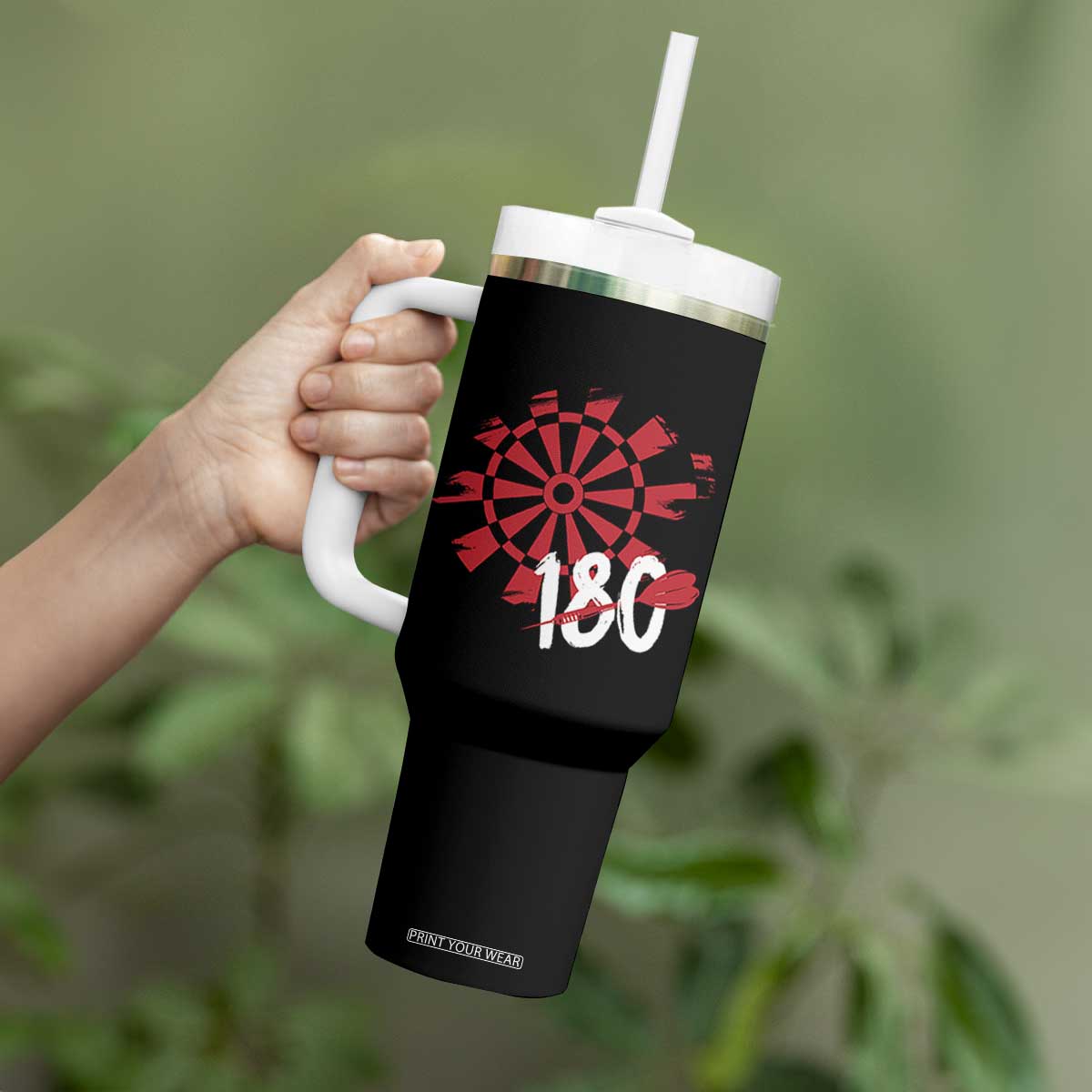 Triple 20 Master Dartist Tumbler With Handle Funny Pub Games Drinking Gift TS12 Print Your Wear