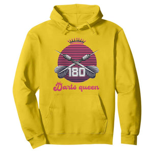 Darts Queen 180 Max Score Hoodie Funny Bullseye Shooter Gift TS12 Daisy Print Your Wear