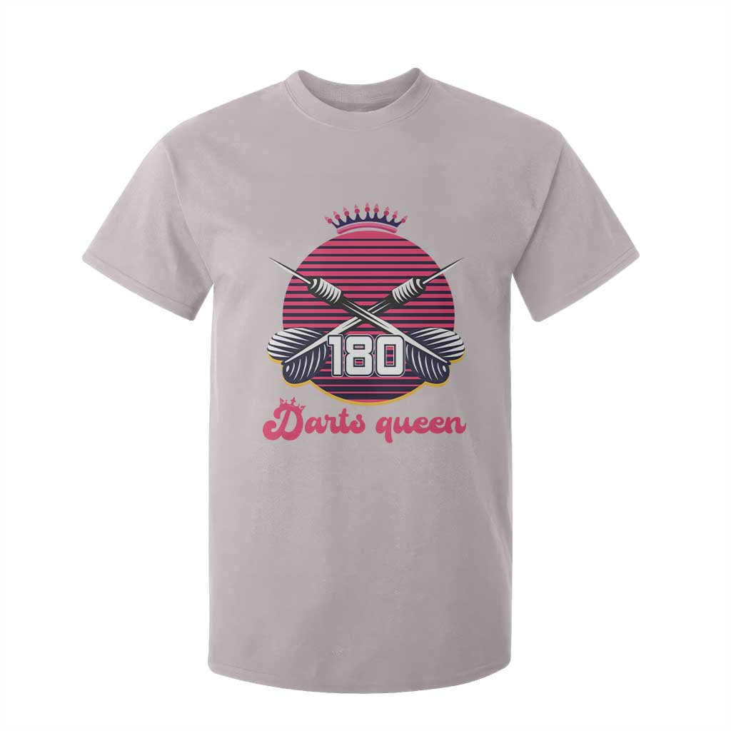 Darts Queen 180 Max Score T Shirt For Kid Funny Bullseye Shooter Gift TS12 Ice Gray Print Your Wear
