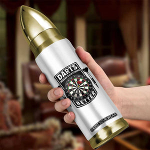 Darts Makes Everything Better Bullet Tumbler Darts Lover Gift TS12 Print Your Wear