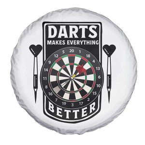 Darts Makes Everything Better Spare Tire Cover Darts Lover Gift TS12 Print Your Wear