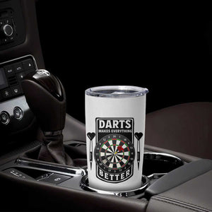 Darts Makes Everything Better Tumbler Cup Darts Lover Gift TS12 Print Your Wear