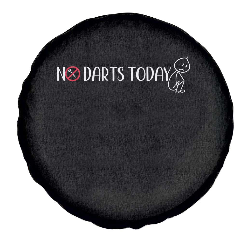 No Dart Today Spare Tire Cover Funny Dart Player Gift TS12 Print Your Wear