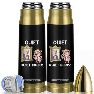 Resistance Movement Quiet Quiet Piggy Bullet Tumbler Funny Pig Political TS12 Black Print Your Wear