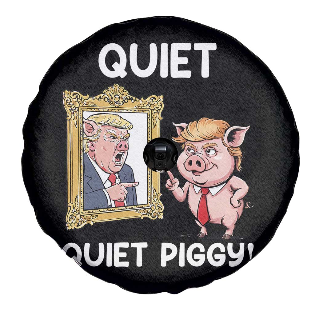 Resistance Movement Quiet Quiet Piggy Spare Tire Cover Funny Pig Political TS12 Print Your Wear