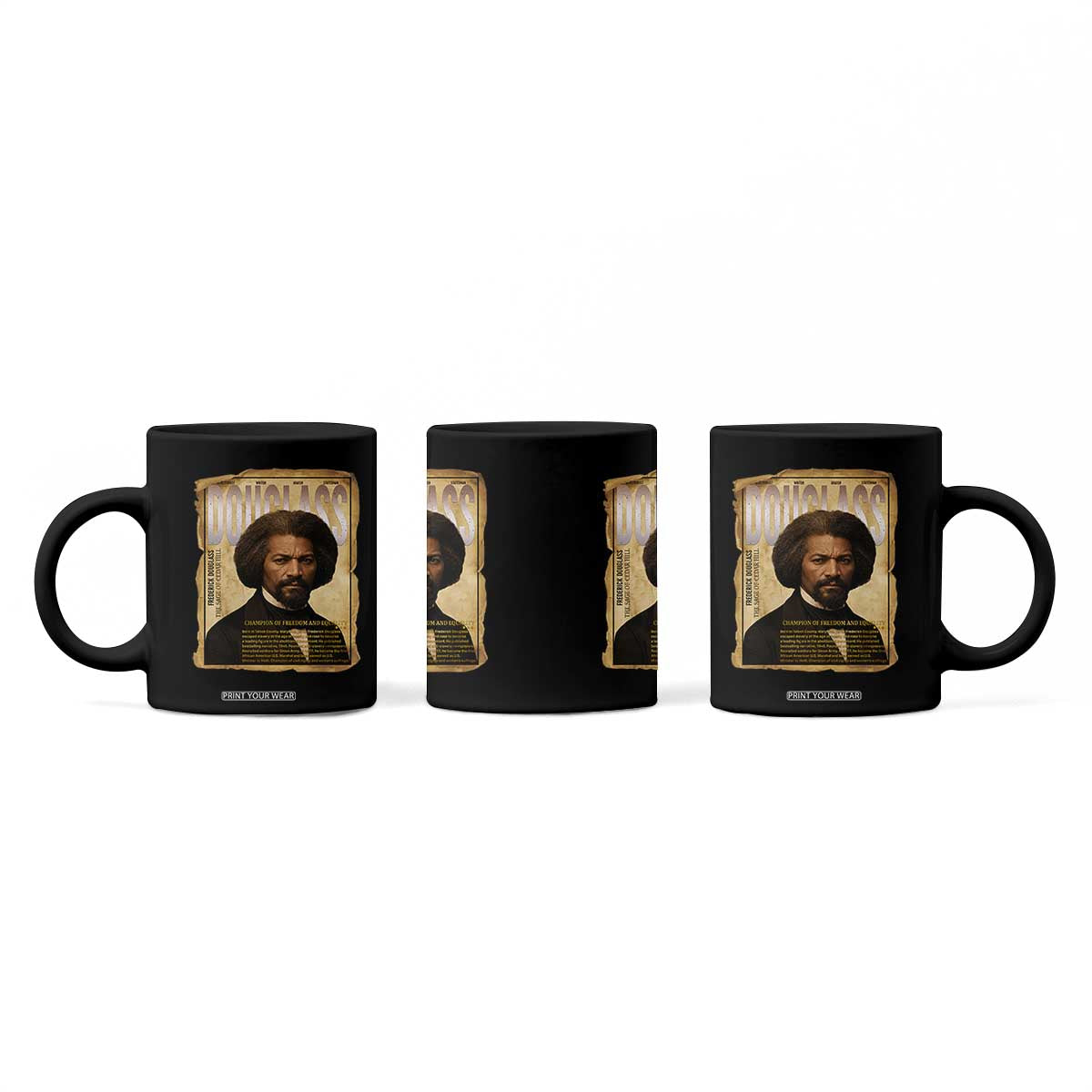 Frederick Douglass Historical Newspaper Coffee Mug The Sage Of Cedar Hill TS12 Print Your Wear