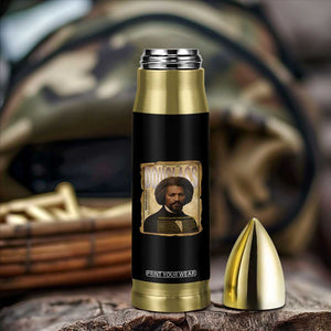 Frederick Douglass Historical Newspaper Bullet Tumbler The Sage Of Cedar Hill TS12 Print Your Wear