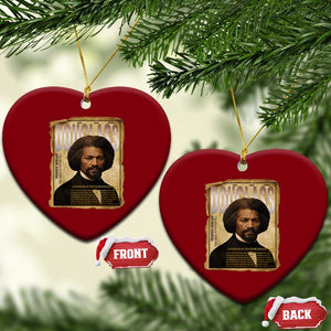 Frederick Douglass Historical Newspaper Ceramic Ornament The Sage Of Cedar Hill TS12 Print Your Wear
