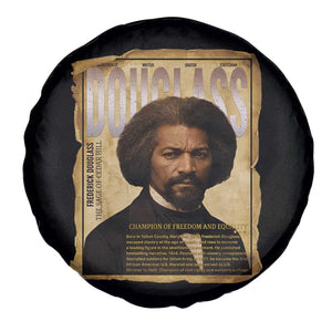 Frederick Douglass Historical Newspaper Spare Tire Cover The Sage Of Cedar Hill TS12 Print Your Wear