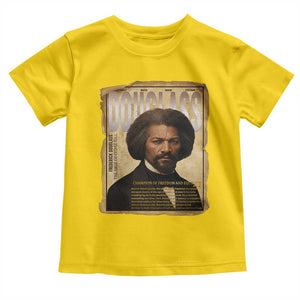 Frederick Douglass Historical Newspaper Toddler T Shirt The Sage Of Cedar Hill TS12 Daisy Print Your Wear
