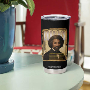 Frederick Douglass Historical Newspaper Tumbler Cup The Sage Of Cedar Hill TS12 Print Your Wear