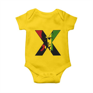 Malcolm X Baby Onesie African American Heritage Gift TS12 Daisy Print Your Wear