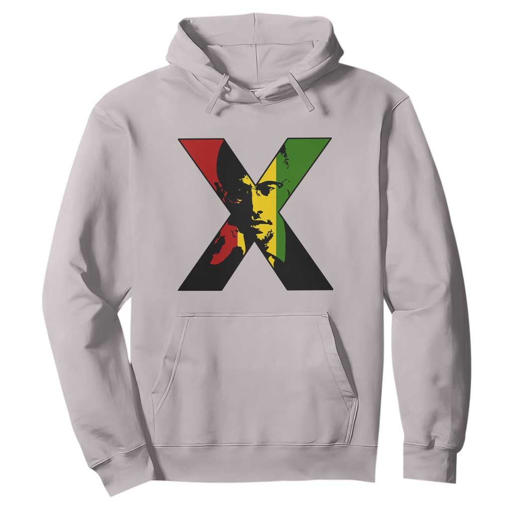 Malcolm X Hoodie African American Heritage Gift TS12 Ice Gray Print Your Wear