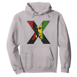 Malcolm X Hoodie African American Heritage Gift TS12 Ice Gray Print Your Wear