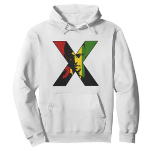 Malcolm X Hoodie African American Heritage Gift TS12 White Print Your Wear