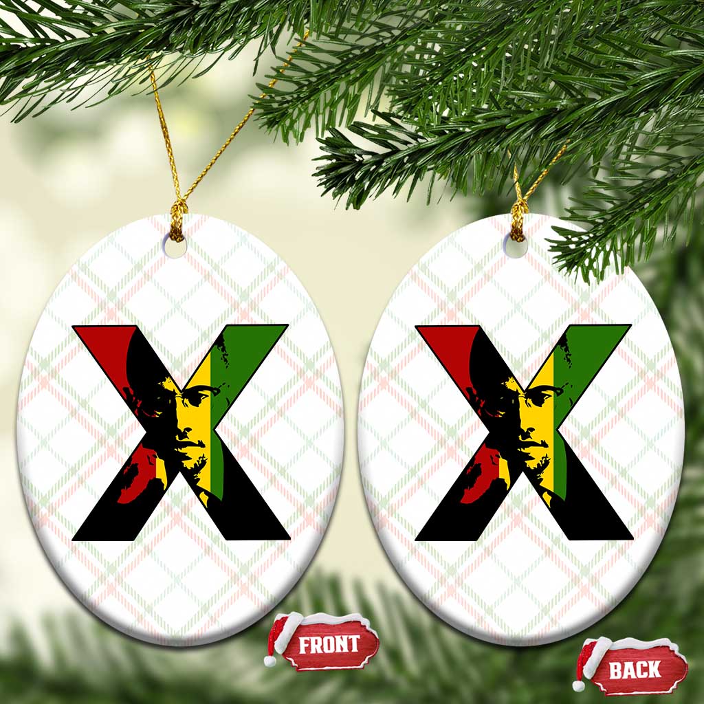 Malcolm X Ceramic Ornament African American Heritage Gift TS12 Print Your Wear
