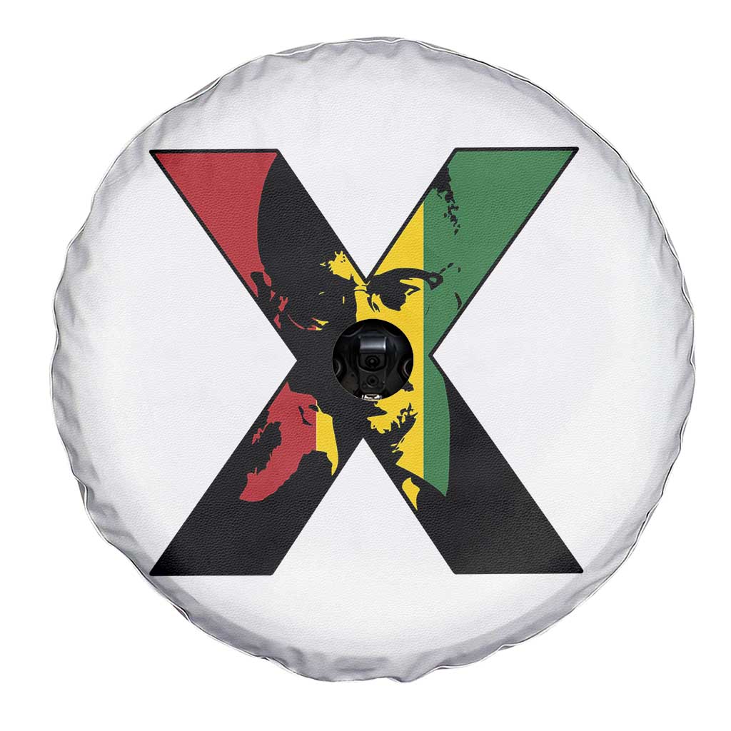 Malcolm X Spare Tire Cover African American Heritage Gift TS12 Print Your Wear