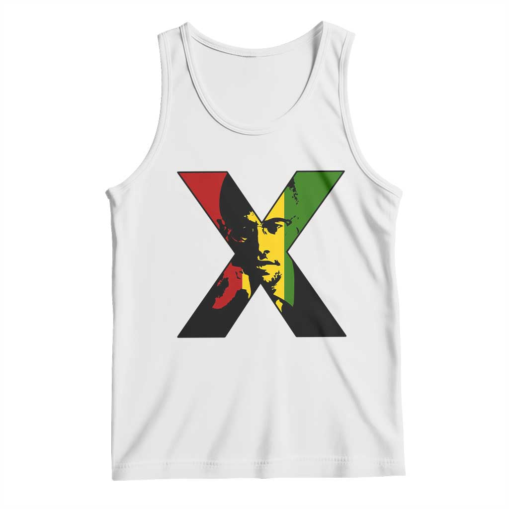 Malcolm X Tank Top African American Heritage Gift TS12 White Print Your Wear