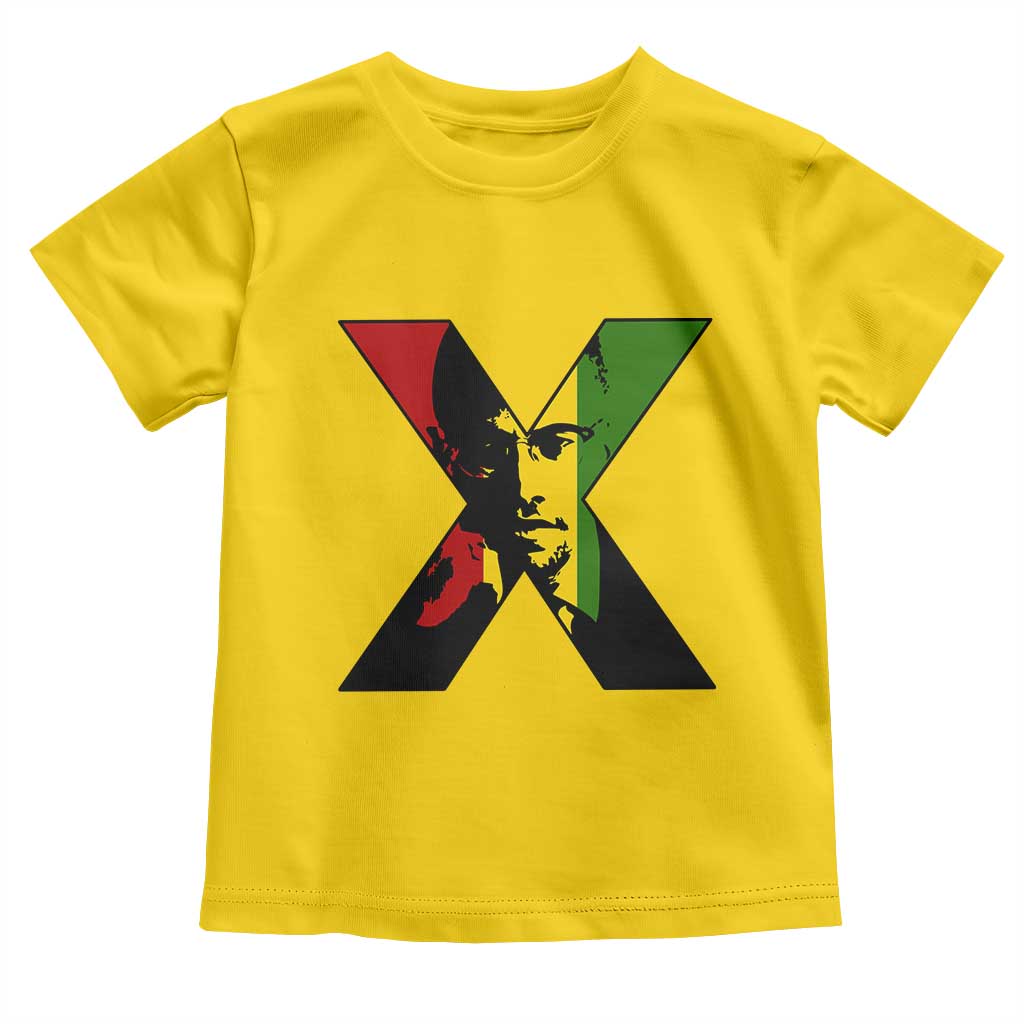 Malcolm X Toddler T Shirt African American Heritage Gift TS12 Daisy Print Your Wear