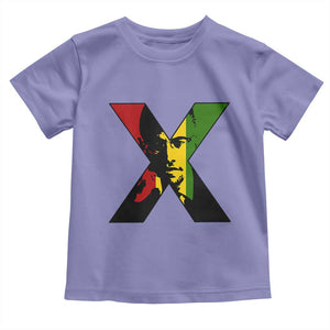 Malcolm X Toddler T Shirt African American Heritage Gift TS12 Violet Print Your Wear
