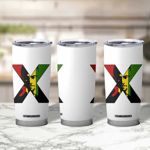Malcolm X Tumbler Cup African American Heritage Gift TS12 Print Your Wear
