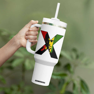 Malcolm X Tumbler With Handle African American Heritage Gift TS12 Print Your Wear