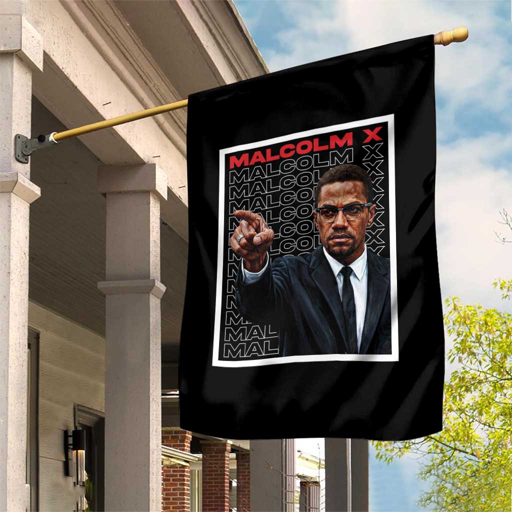 Malcolm X Legend Garden Flag African American Activist Legacy TS12 Print Your Wear