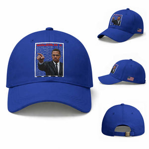 Malcolm X Legend Baseball Cap African American Activist Legacy TS12 Baseball Cap Universal Fit Royal Blue Print Your Wear