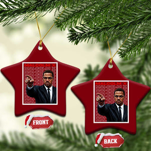 Malcolm X Legend Ceramic Ornament African American Activist Legacy TS12 Print Your Wear