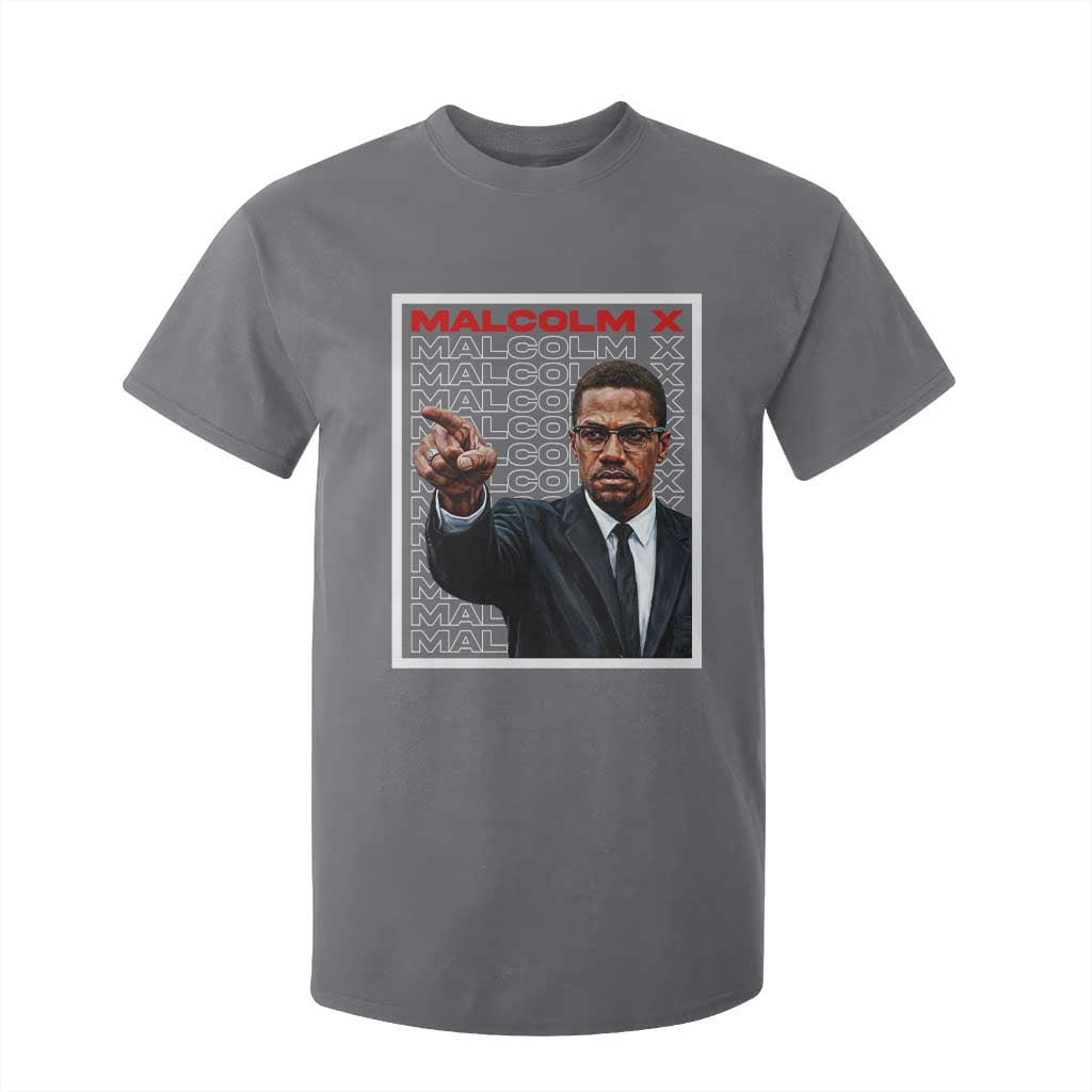 Malcolm X Legend T Shirt For Kid African American Activist Legacy TS12 Charcoal Print Your Wear