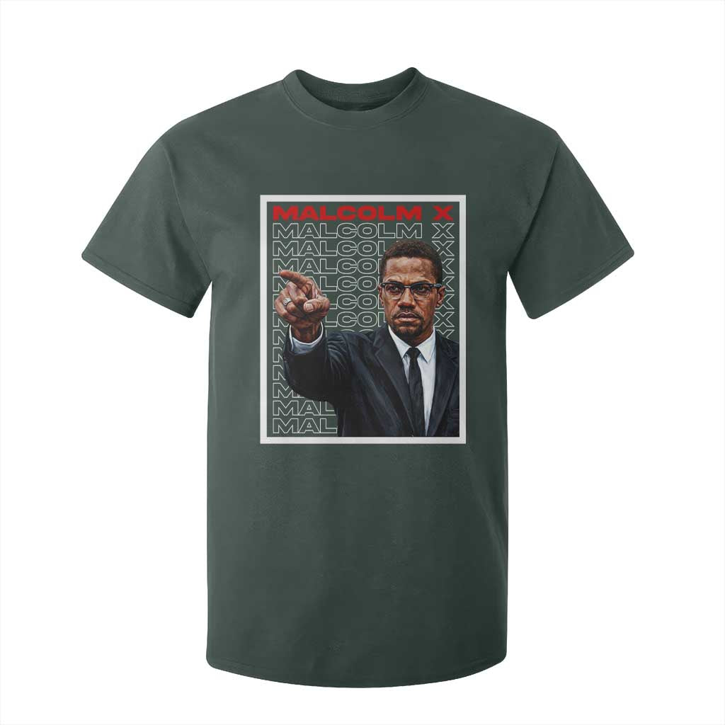 Malcolm X Legend T Shirt For Kid African American Activist Legacy TS12 Dark Forest Green Print Your Wear