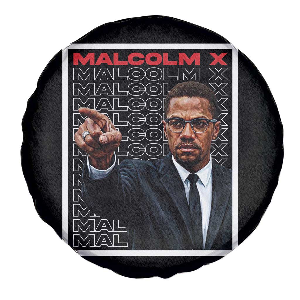 Malcolm X Legend Spare Tire Cover African American Activist Legacy TS12 Print Your Wear