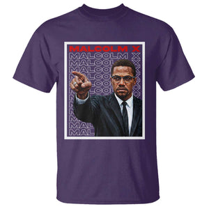 Malcolm X Legend T Shirt African American Activist Legacy TS12 Purple Print Your Wear